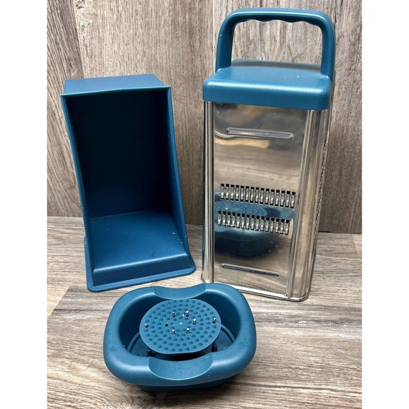 Rachael Ray Tools and Gadgets Stainless Steel Box Grater for Vegetables, Cheese - Picture 1 of 8